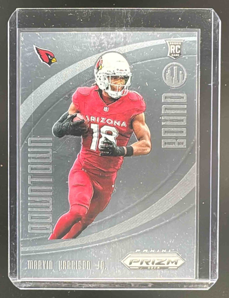 EL.191 Marvin Harrison Jr 2024 Panini Prizm Deca #5 Downtown Bound Rookie RC