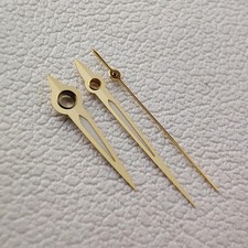 Green Luminous Watch Hands Gold Slender For NH34 NH35 NH36 NH38 NH70 Set