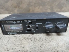 Vintage Ham CB Radio PARA DYNAMICS PDC 5 SWR Power Meter and Matcher