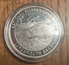 2000 Largemouth Bass North America Fishing Club National Fishing 1oz silver C280