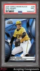 2025 Topps Chrome Black Blue Lava Refractors #109 Paul Skenes 114/150 PSA 9