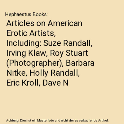 Articles on American Erotic Artists, Including: Suze Randall, Irving Klaw, Roy S