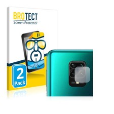 2 Pack Screen Protector for Xiaomi Redmi Note 9S / 9 Pro (ONLY Camera) Clear