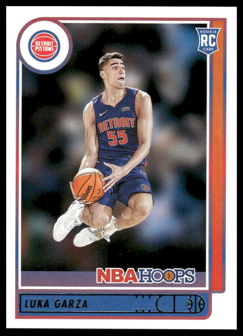 2021-22 Hoops #250 Luka Garza