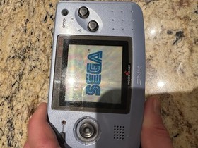SNK NeoGeo Pocket Color Blue Handheld System Headphone Jack Console