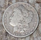 1901 o morgan silver dollar