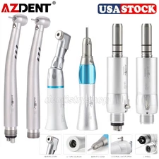 Dental Kit de pieza de mano turbina fibra óptico LED de alta y baja velocidad