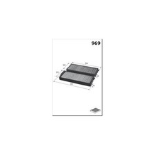 Filtre d'habitacle BMW X6