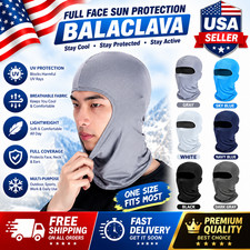 Balaclava Full Face Mask Men Women Hiking Cycling Ski Bike Outdoor Head Cover