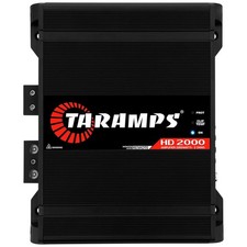 Taramps HD 2000 Black 2 Ohms 1 Channel 2000 Watts RMS MAX Car Amplifier Class D