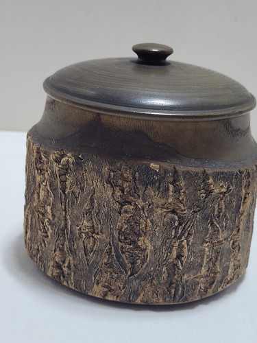 Tree Bark Covered Trinket Box - Picture 3 of 12
