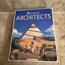 7 Wonders: Architects Strategy challenge Board Game by Repos/Asmodee COMPLETE