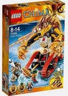 LEGO LEGENDS OF CHIMA 70144 Laval's Fire Lion RETIRED Complete Set/Mungus BigFig