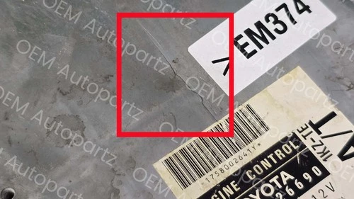 Toyota 89661-26690 1KZ-TE A/T ECU ECM Engine control unit Oem Jdm used - Picture 8 of 13