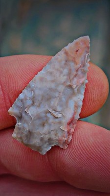 Fliktknapped Ohio Flint Ridge Stone Birdpoint Arrowhead
