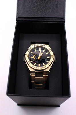 CASIO G-SHOCK GST-B500GD-9AJF G-STEEL Gold Black Carbon Bluetooth