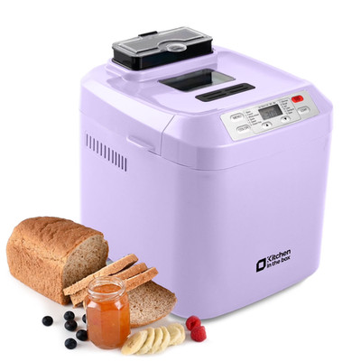 Kitchen in the box 2lb Bread Machine Automatic Multi-Function Timer Pale Lilac