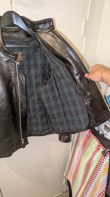 Schott NYC Perfecto P642H Cafe Racer Shinki Hikaku Horsehide