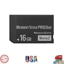 Durable 16GB Memory Stick Pro Duo - Waterproof for Cameras PSP 2000/3000
