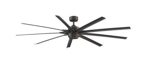 Fanimation Odyn 84" Indoor/Outdoor 9-Blade Ceiling Fan with Light in Matte - Picture 2 of 2