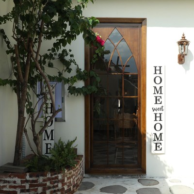 Welcome Sign Front Door Vertical Welcome Sign Front Door 4.75 Ft Tall Outdoor Ho