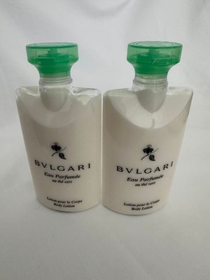 BVLGARI Eau Parfumee au the Vert  2 Trave Body Lotions 2.5 oz READ DESCRIPTION