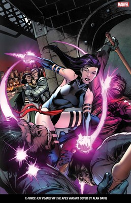 X-FORCE (2019-2024) #37 VARIANT DAVIS PLANET OF THE APES VARIANT MARVEL COMICS
