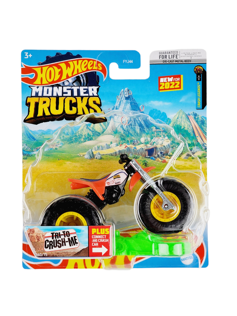 Carrinhos Hot Wheels Monster Trucks. Tri-To Crush-Me - Maringá