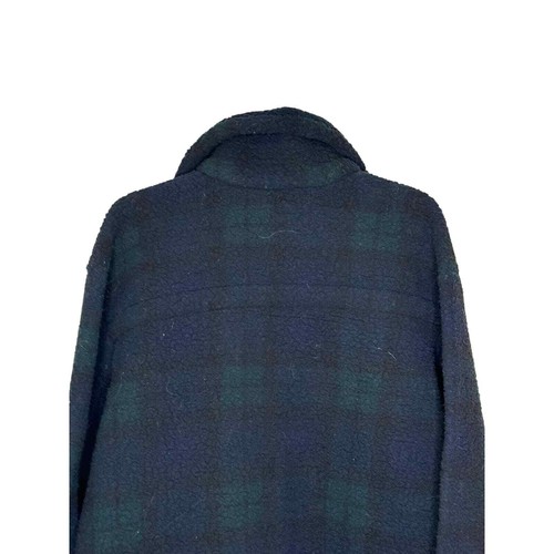 Lee Giacca Donna Chore Pile Check Plaid Tasca Pavone Blu/Verde Tg. Medium - Foto 7 di 9