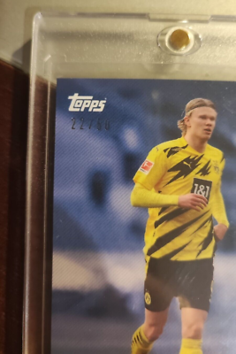 2021 TOPPS ERLING HAALAND BUNDESLIGA 22/50 | eBay