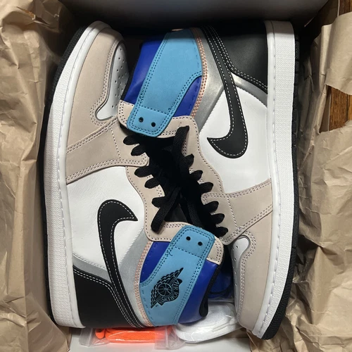 Nike Retro Air Jordan 1 Prototyp Herren Größe 11 DC6515-100 DS Neu im Karton 