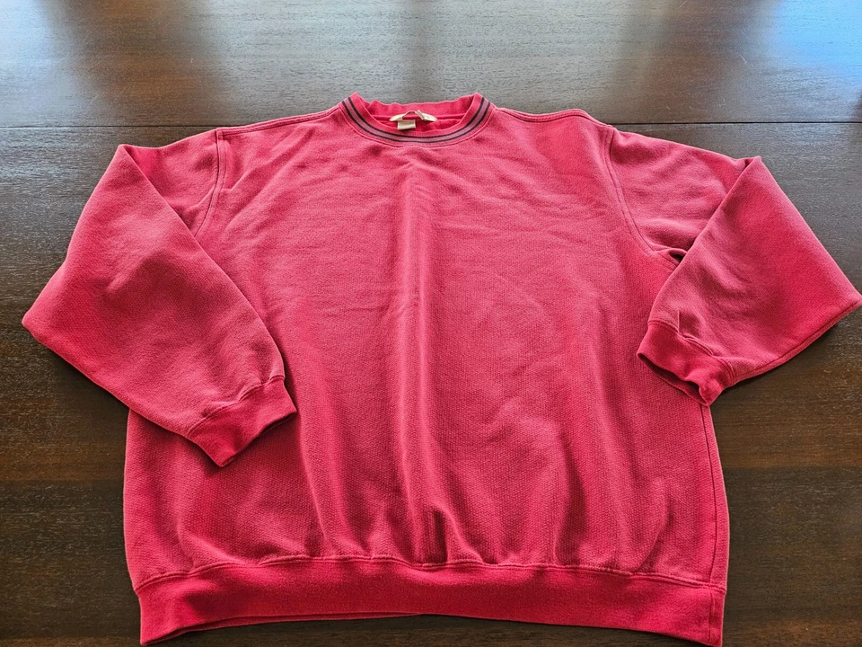 Sudadera NORM THOMPSON Roja Cuello Redondo L escape de lo ordinario Foto 3 de 4