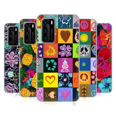 OFFICIAL SUZAN LIND COLOURS & PATTERNS SOFT GEL CASE FOR HUAWEI PHONES 4