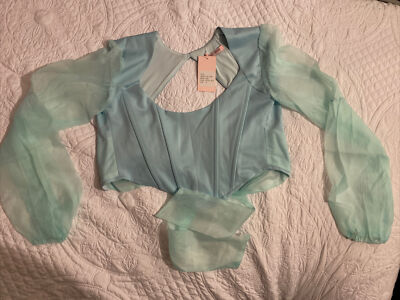 Asos Jaded Rose Vanessa Top-Core Größe 12