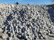 STRIEGAUER Granitpflastersteine 4/6 mittelgrau/ Granitpflaster / 50 Euro NETTO/t