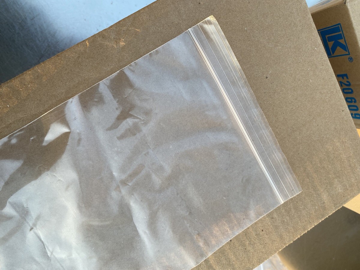 1000 Clear 2 Mil Reclosable Poly Bags – 5 X 12 Inch, Top Seal, Jewelry Baggies By LK PLASTICS