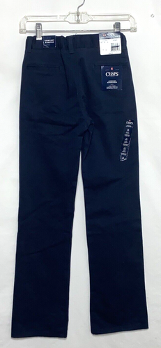 Chaps Boys Approved Schoolwear Pant Size 14 Slim Navy Blue B34*N - Picture 2 of 6