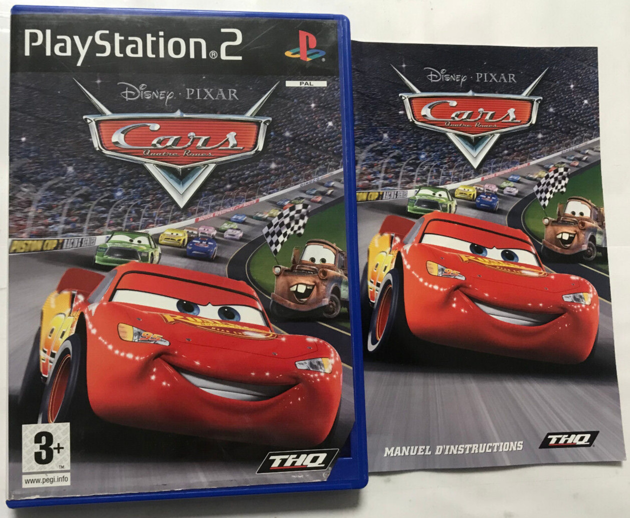 Disney Pixar Cars Quatre Roues PS2