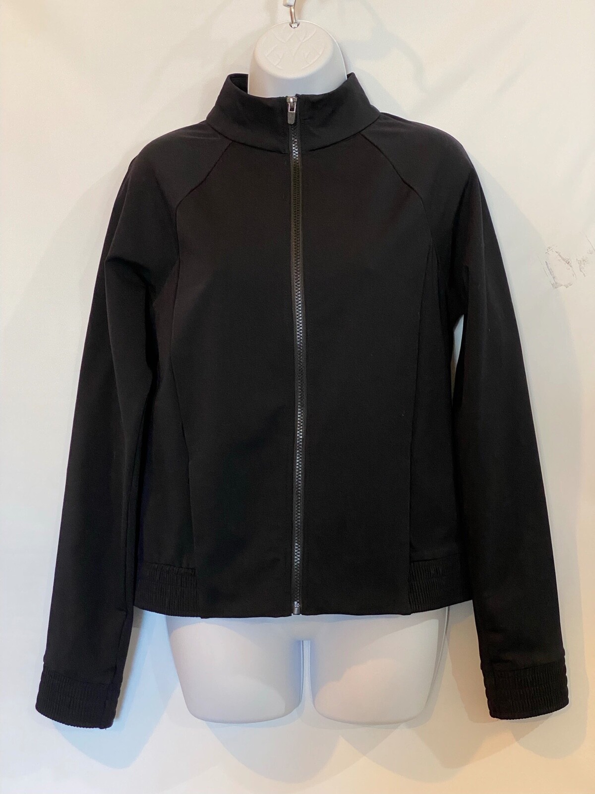 Fabletics M Black Full Zip Active Stretch Jacket - image 1