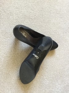 gabor ladies black shoes