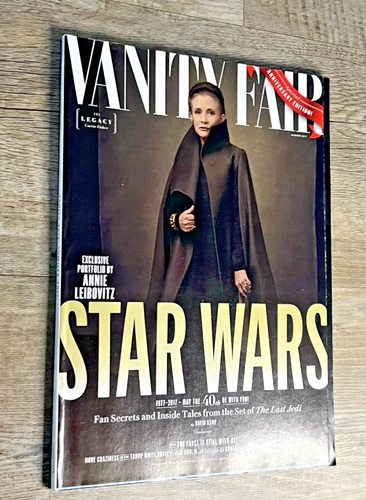 VANITY FAIR Magazine June 2017 Star Wars The Last Jedi Carrie Fisher - Picture 4 of 12