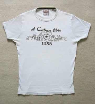 Herren Rund-Ausschnitt T-Shirt SlimFit Cremeweiß 48 S