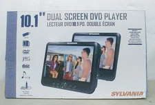 Sylvania SDVD1082 10.1" Dual Screen Portable DVD Media Player