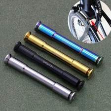 Titanium Alloy Rear Fork Pivot Assembly Turns Axle Bolts Pipe for Brompton Bike