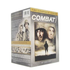 COMBAT THE COMPLETE SERIES SEASONS 1-5 (DVD, 40-Disc Set) New & Sealed