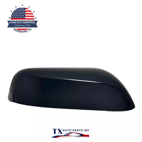 Side Mirror Cover Cap for Ford EXPLORER 2016-2019 Black Right Passenger Side 