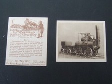 R & J Hill / Sunripe - Railway Centenary 1825-1925. A Series.   #7 Locomotion #1