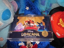 LORCANA NEUF DISNEY FRANCAIS CHAPITRE PREMIER 1st PRINT DISPLAY ACRYLIC + BONUS