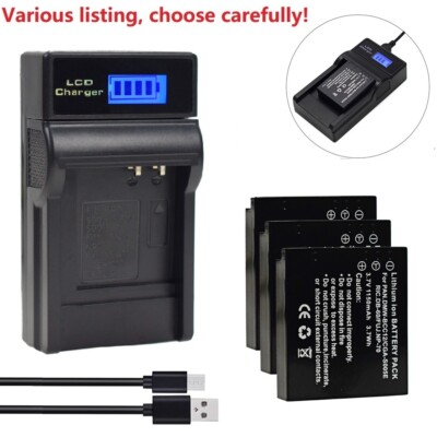 Replacement Battery or USB LED charger for Sigma BP-41 SIGMA DP2