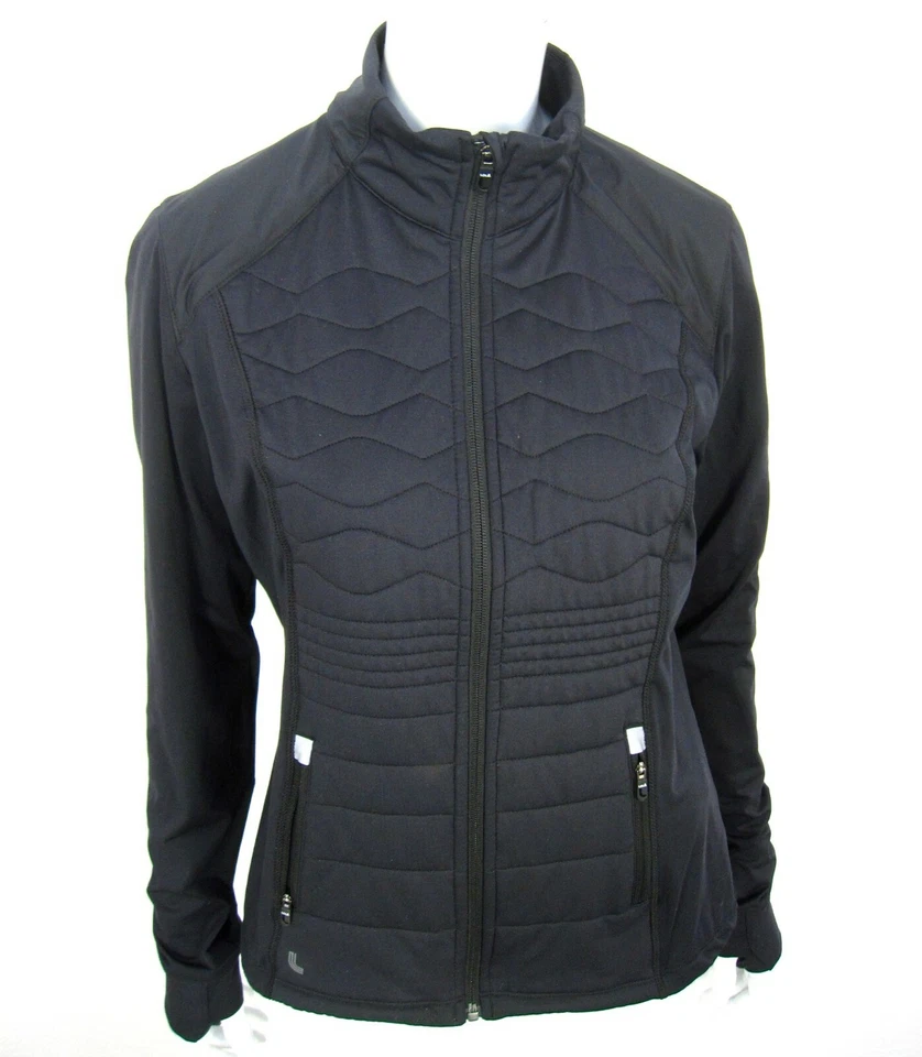 Lolë Manga Larga ACTIVE WEAR TOP CUELLO FALSO TALLA L GRANDE NEGRO CREMALLERA COMPLETA  Foto 2 de 4